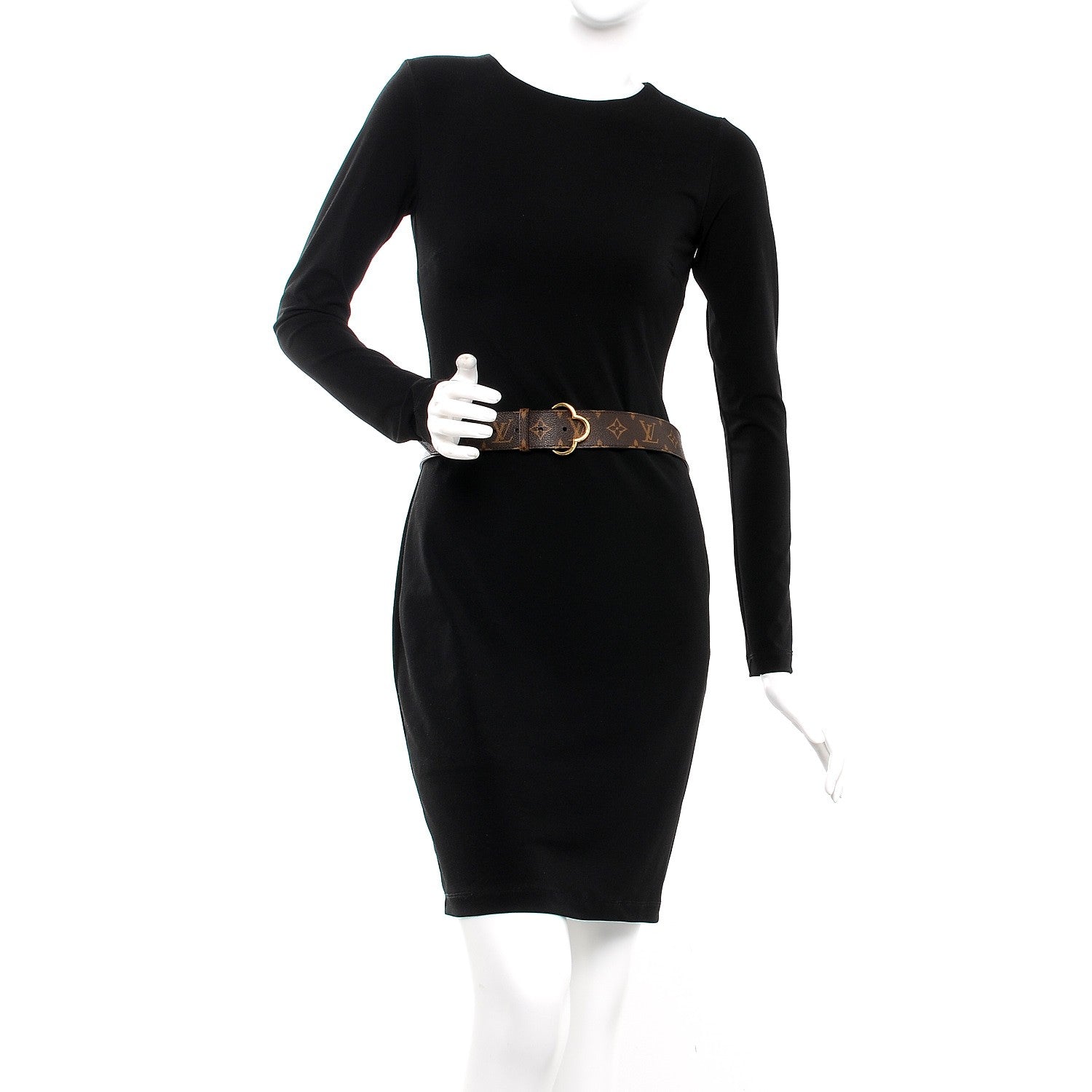 Louis Vuitton Monogram 40mm Fleur Belt 85 34 2 of 11