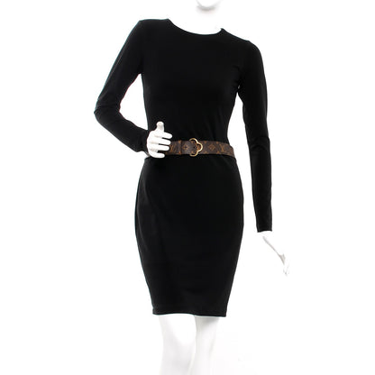 Louis Vuitton Monogram 40mm Fleur Belt 85 34 2 of 11