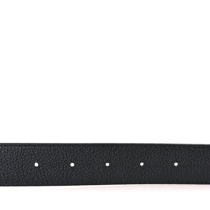 Louis Vuitton Calfskin Monogram 30mm LV Initiales Reversible Belt 100 40 Black 3 of 6