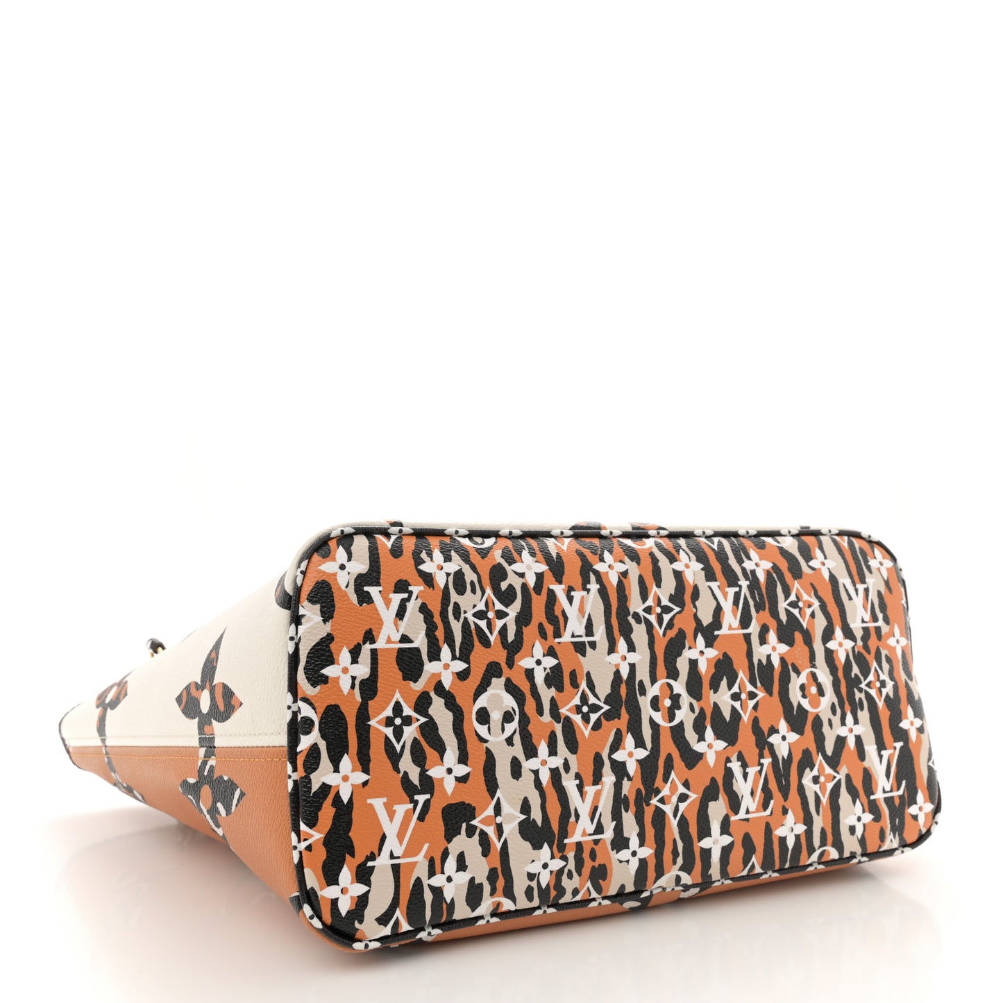 Monogram Giant Jungle Neverfull MM Ivory