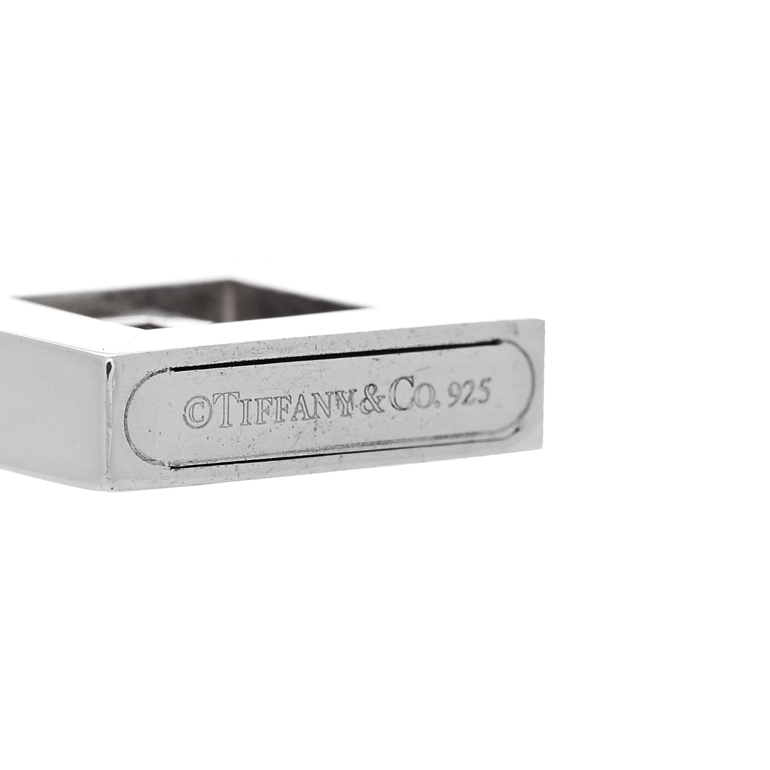 Tiffany Sterling Silver No 1 Lock Charm Pendant 4 of 4