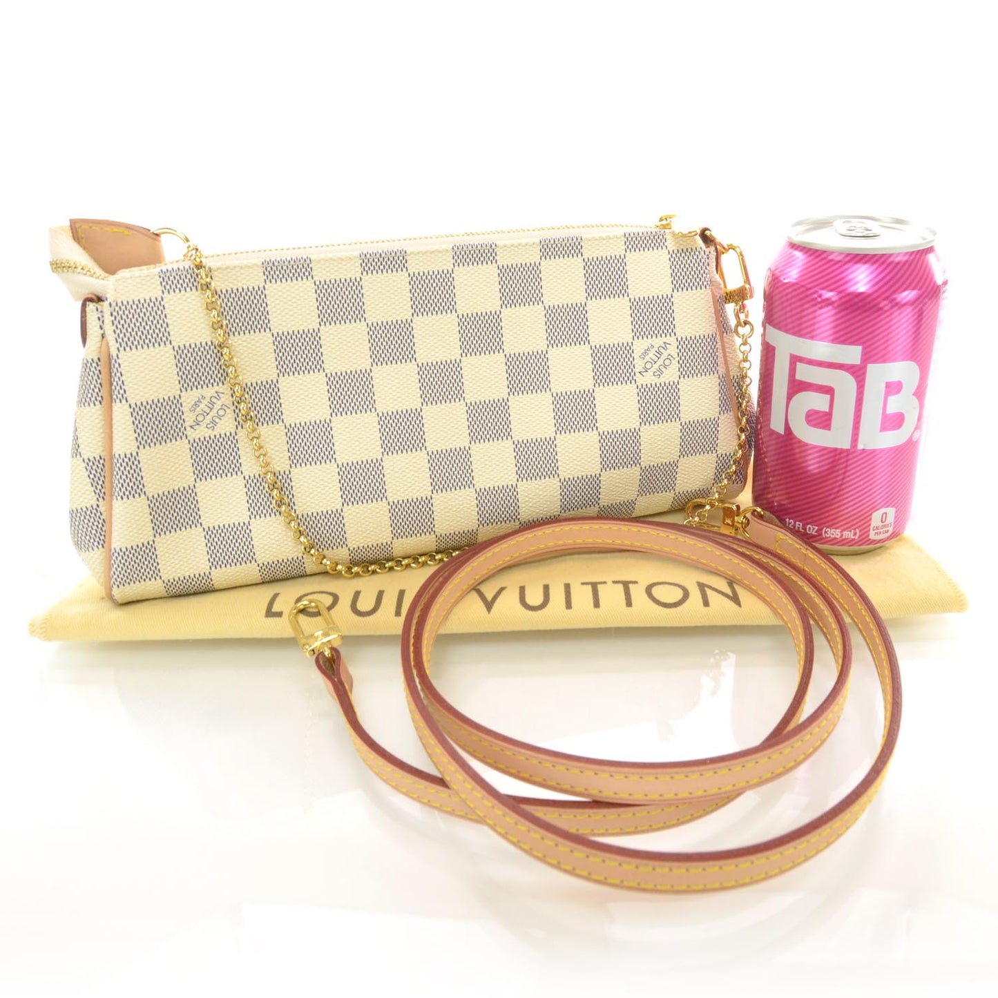 Damier Azur Eva Clutch