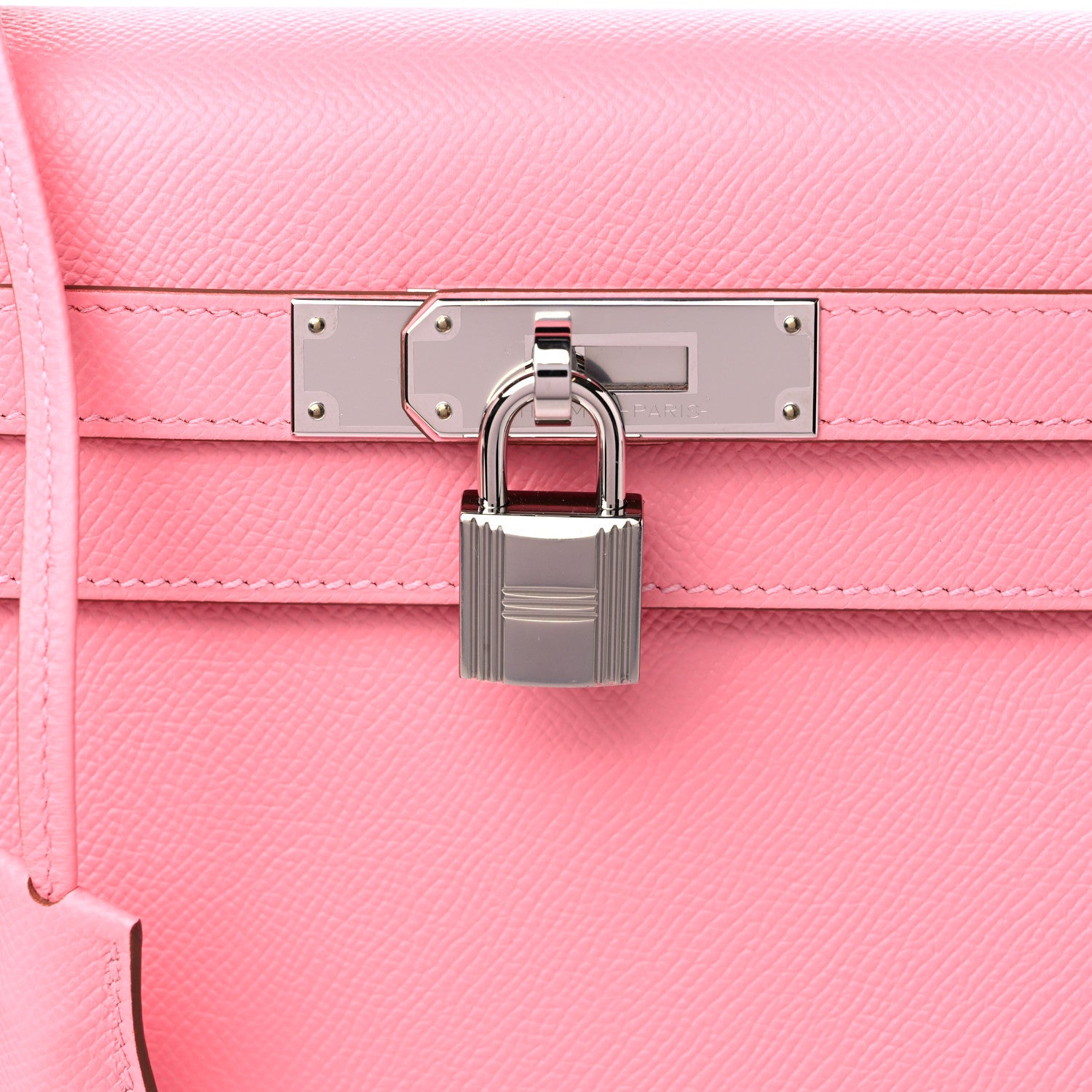 Hermes Epsom Kelly Sellier 28 Rose Confetti 9 of 10