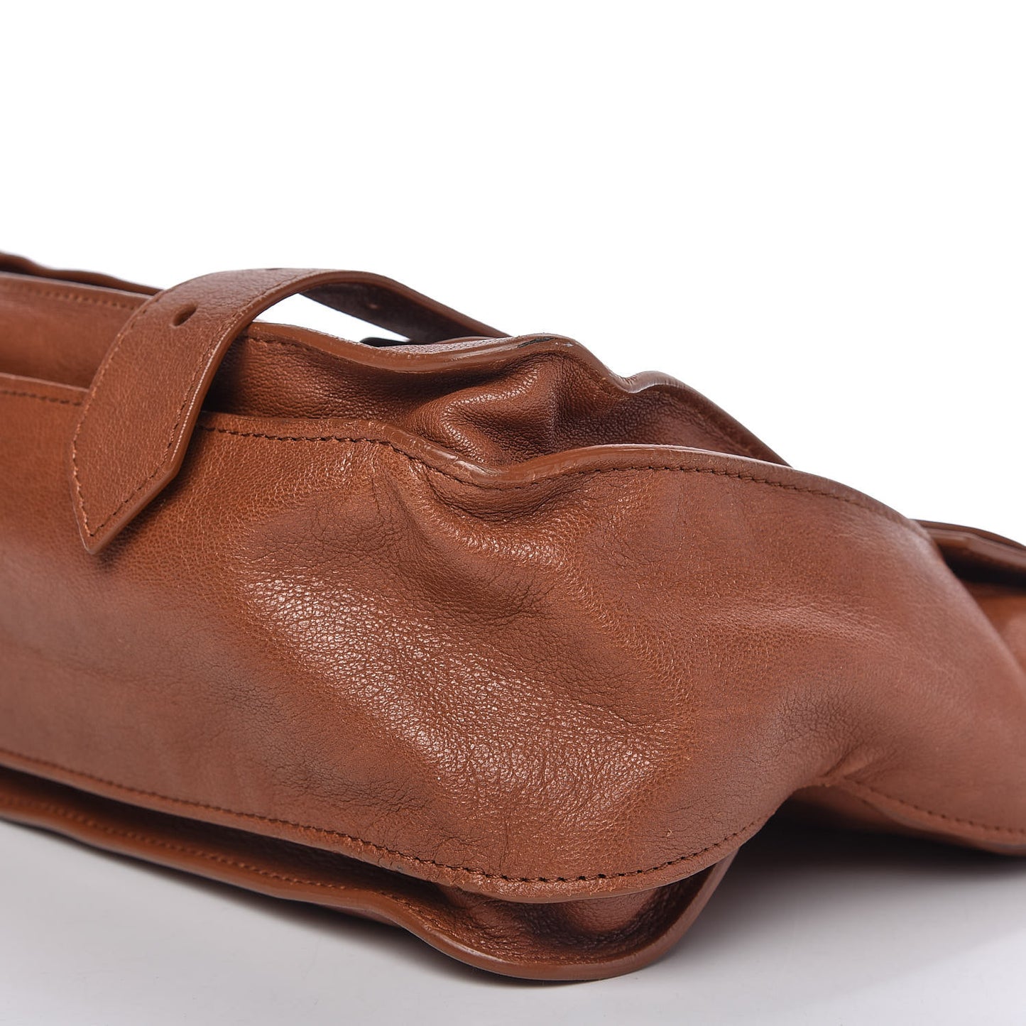 Lambskin Medium PS1 Satchel Saddle