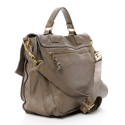 Proenza Schouler PROENZA SCHOULER Lambskin Medium PS1 Satchel Smoke 3 of 17