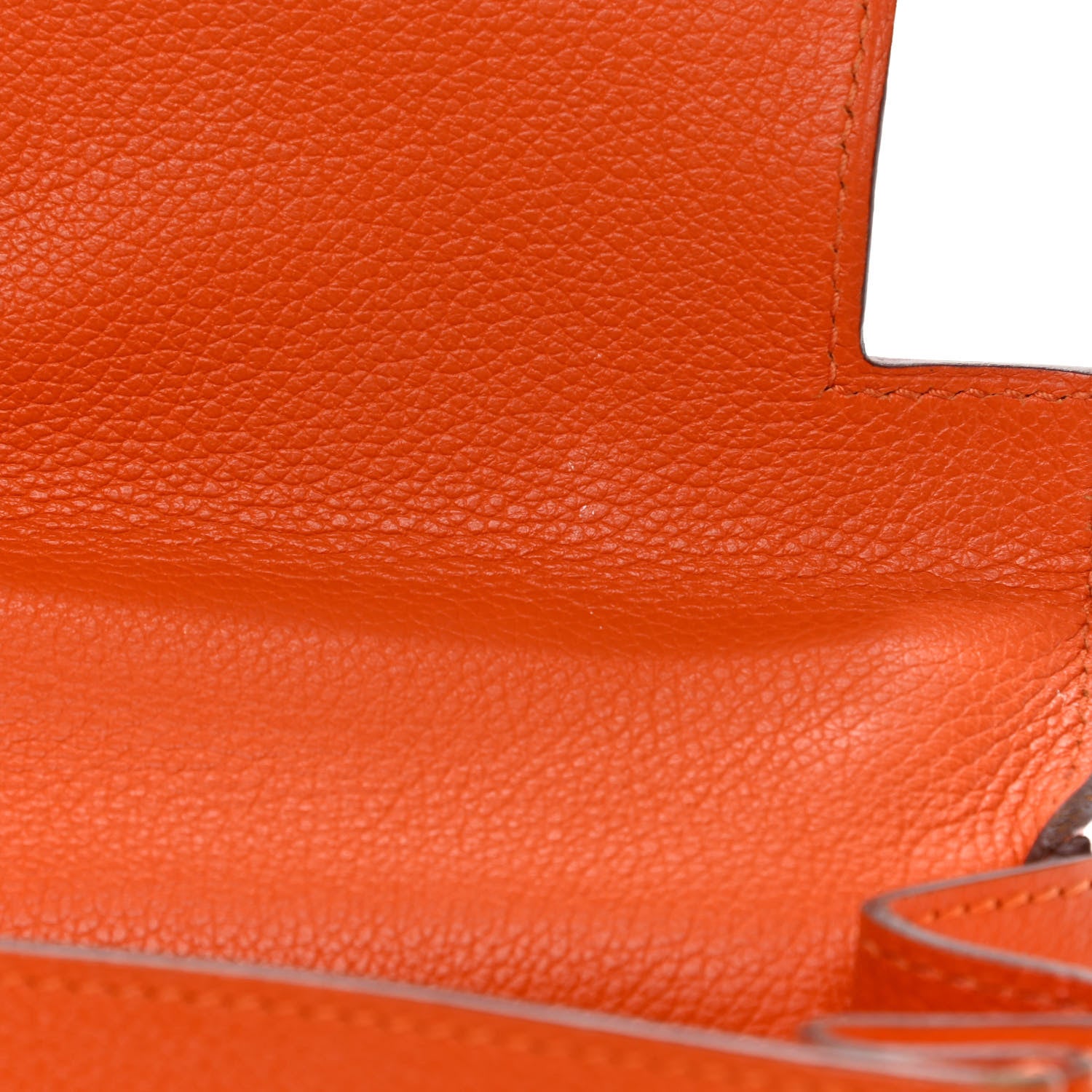 Hermes Evercolor Kelly Retourne 28 Orange 10 of 13