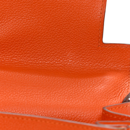 Hermes Evercolor Kelly Retourne 28 Orange 10 of 13