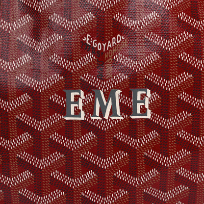 Goyard Goyardine Reversible Mini Anjou Red 9 of 9