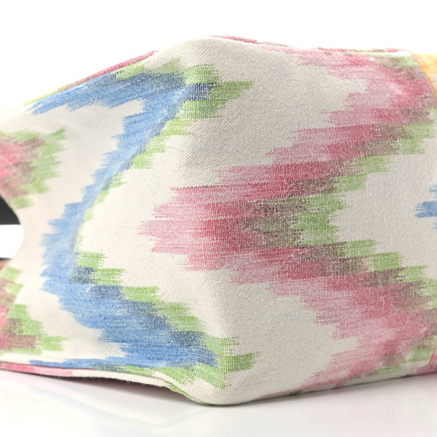 Canvas Beaded Paula Beach Tote Multicolor