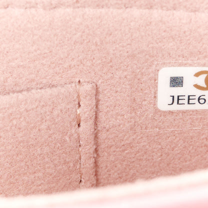 Chanel Calfskin Diamond Stitched Chain Around Flap Phone Holder Dark Pink 7 of 11