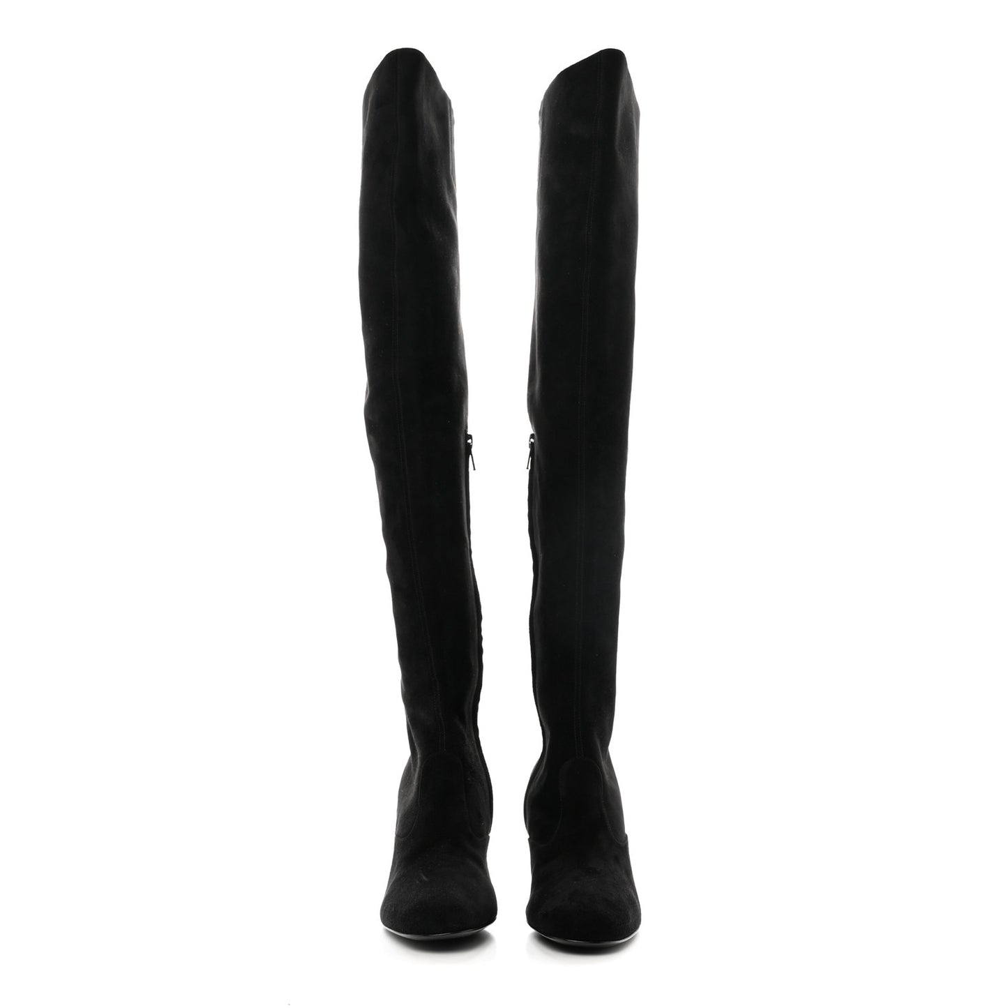 Suede Babies Over The Knee Boots 36.5 Black