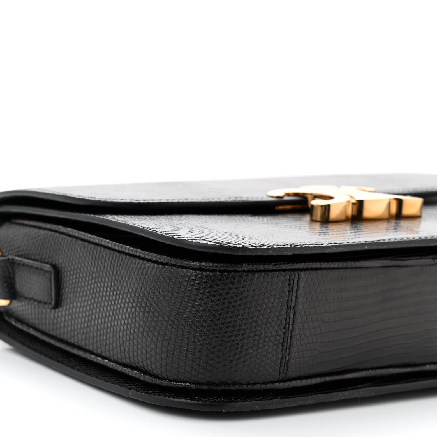 Celine Lizard Medium Triomphe Black 9 of 10