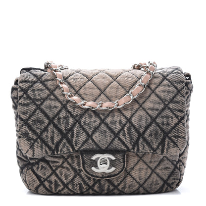 Chanel Washed Denim Quilted Small Denimpression Flap Rose Clair 1 of 12