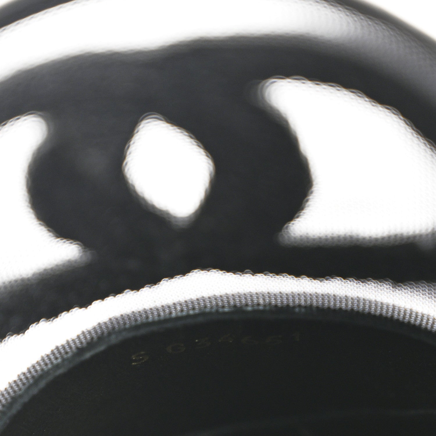 Chanel Mesh Grosgrain CC Espadrilles 36 Black 9 of 10