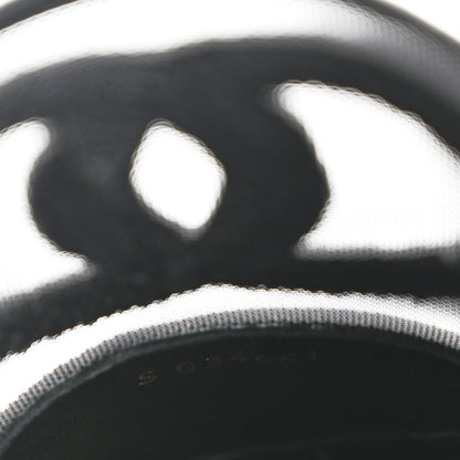 Chanel Mesh Grosgrain CC Espadrilles 36 Black 9 of 10