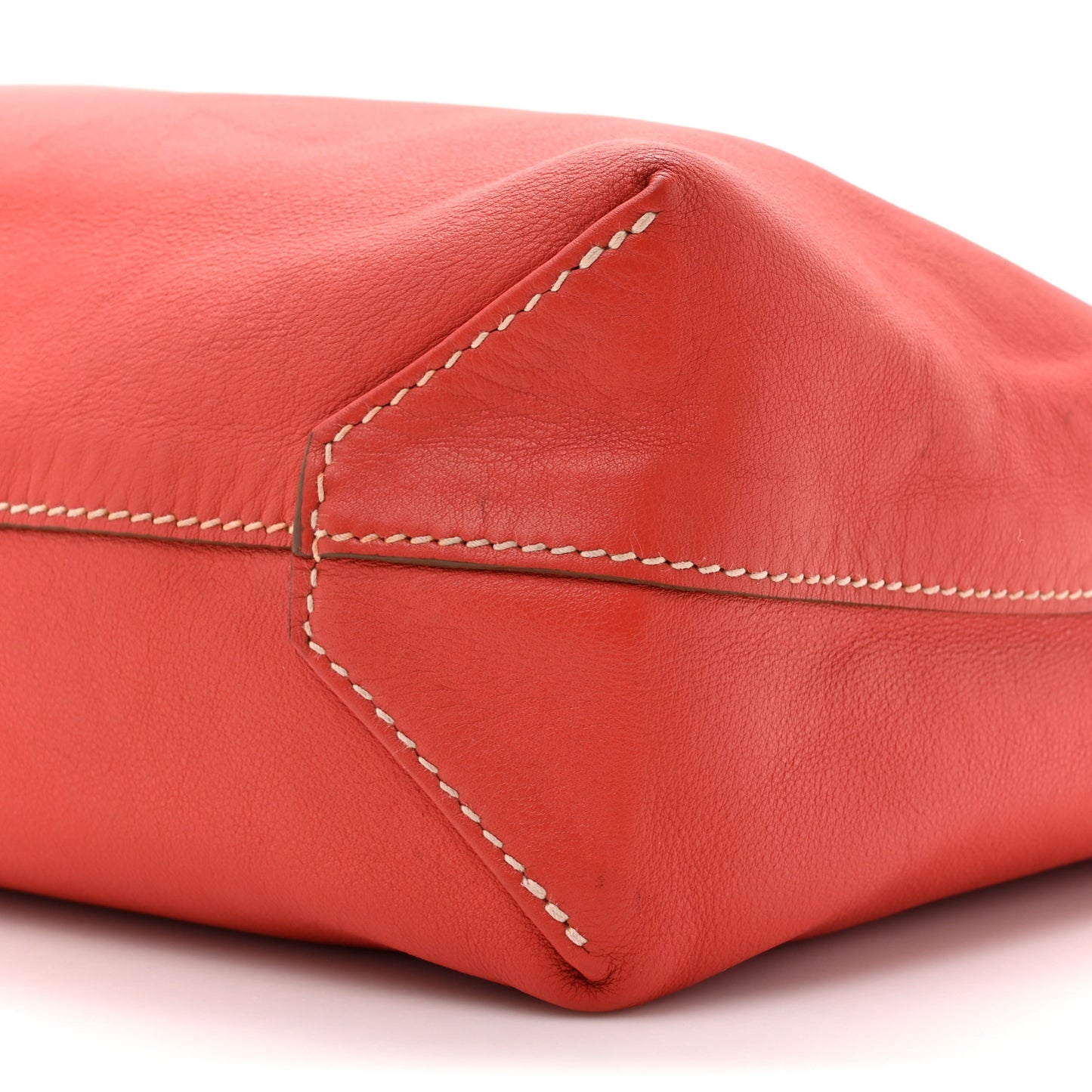 Veau Sikkim Swift Double Sens 28 Reversible Tote Peony Sanguine