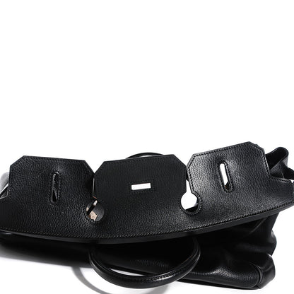 Hermes Ardennes Travel Birkin 45 Black 13 of 22
