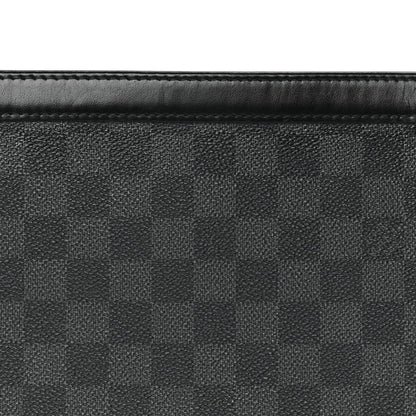 Louis Vuitton Damier Graphite Pochette Voyage MM Grey 3 of 7
