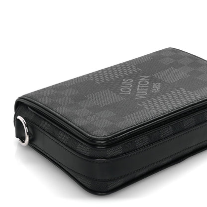 Louis Vuitton Damier Graphite 3D Studio Messenger Black 7 of 7