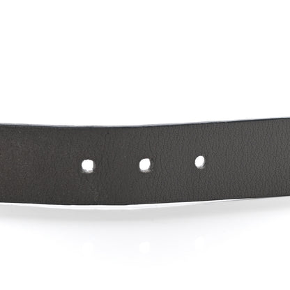 Hermes Chamonix Swift Paddock Bracelet T5 Black Etain 6 of 8