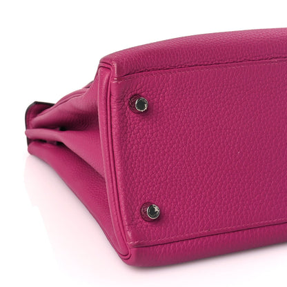 Hermes Togo Kelly Retourne 28 Rose Pourpre Rose Pourpre 8 of 9
