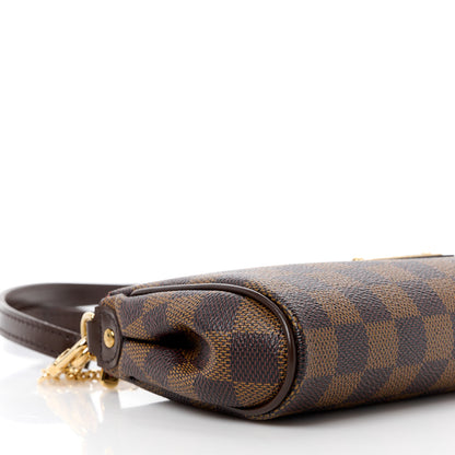 Louis Vuitton LOUIS VUITTON Damier Ebene Eva Clutch 9 of 10