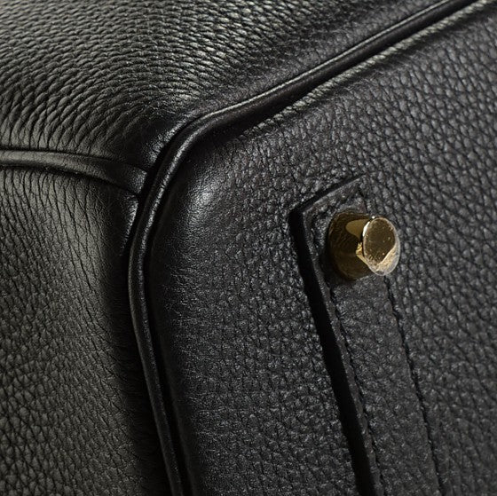 Togo Birkin 35 Black