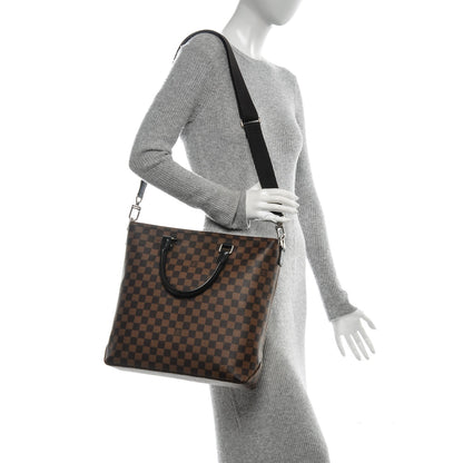 Louis Vuitton Damier Ebene Jake Tote 2 of 7