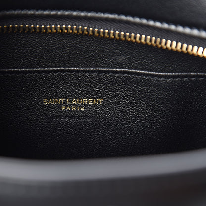 Saint Laurent Calfskin Monogram Baby Cabas Black 6 of 10