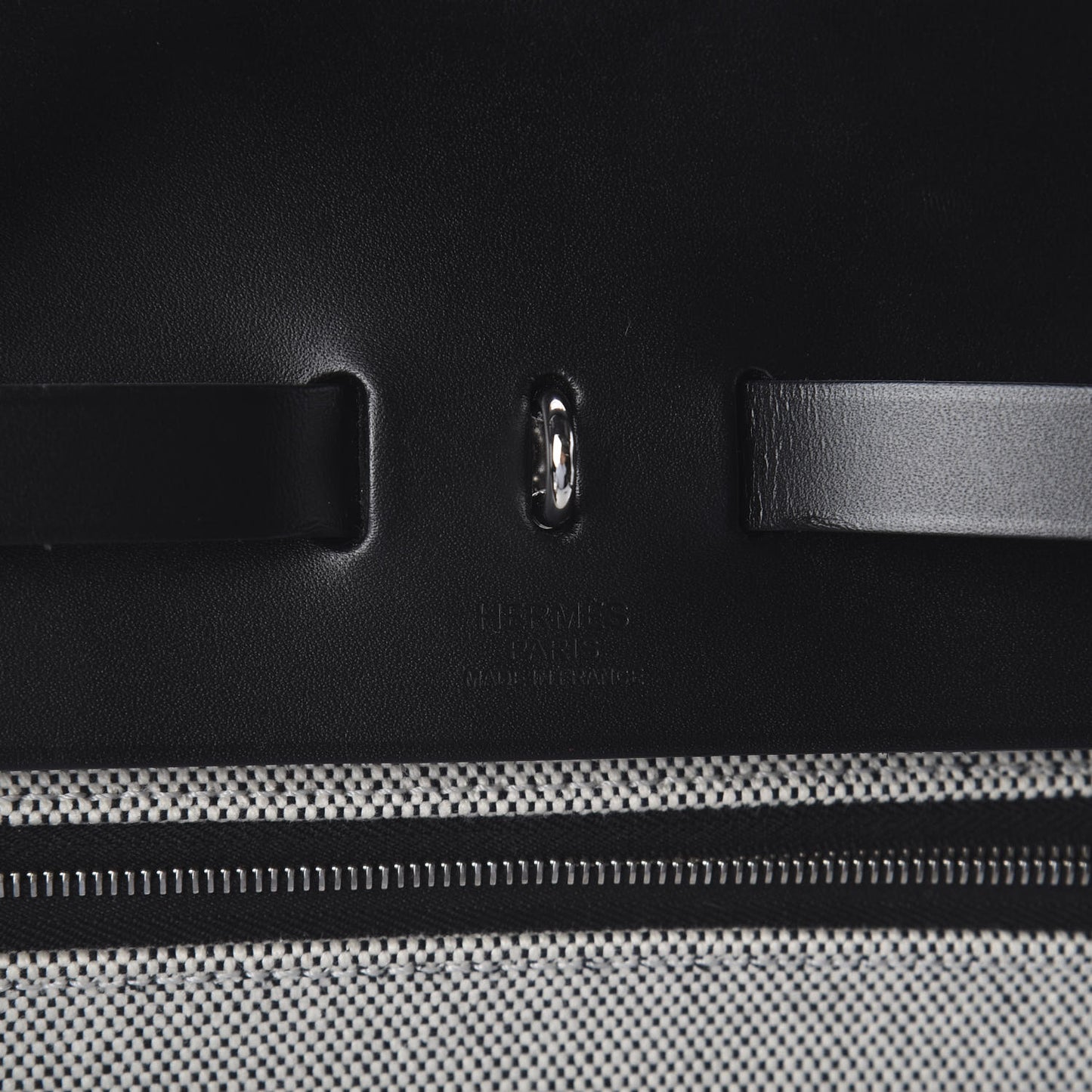 Toile H Berline Vache Hunter Herbag Zip 39 MM Black Ecru
