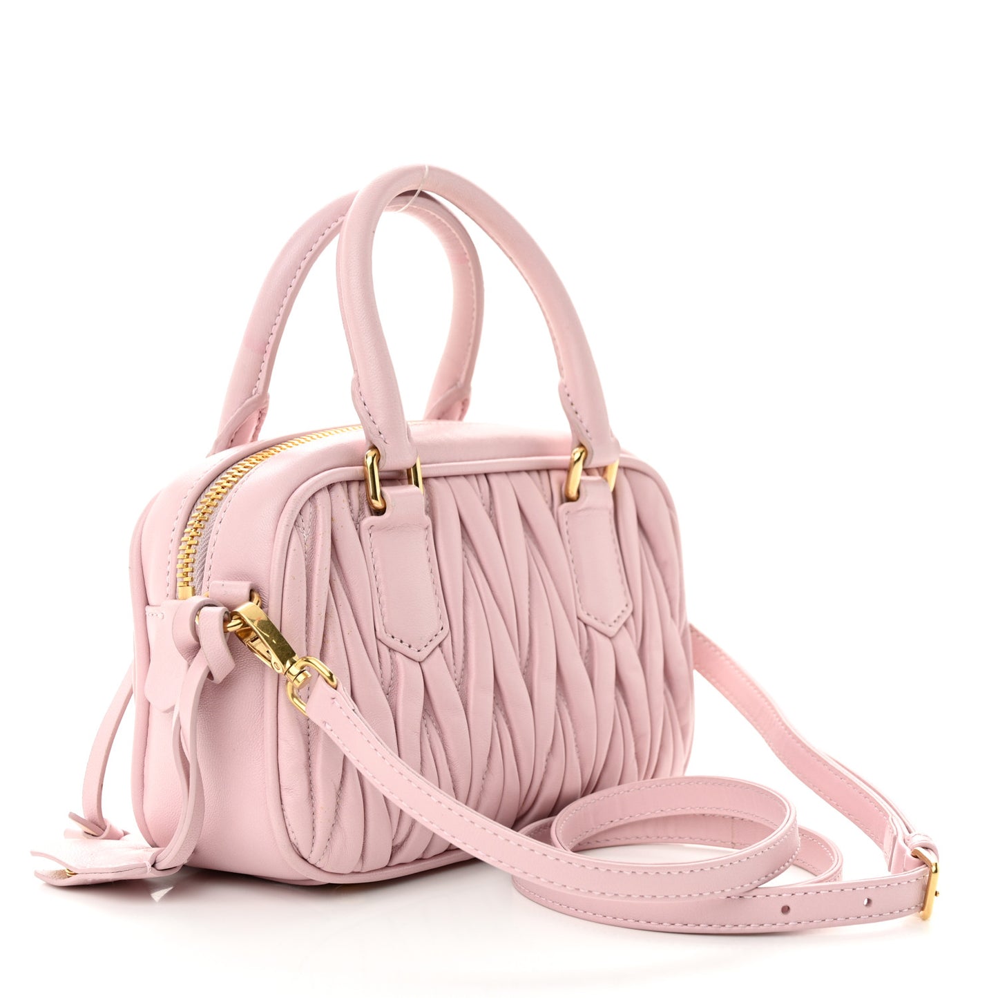 Nappa Matelasse Small Arcadie Alabastro