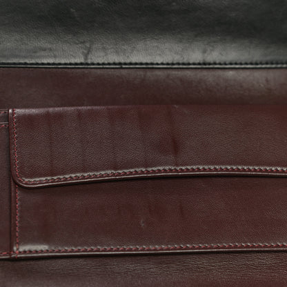 Chanel Lambskin Quilted Large Gusset Flap Wallet Black 11 of 18