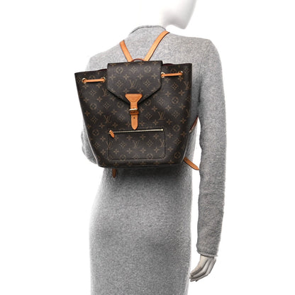 Louis Vuitton Monogram Montsouris NM Backpack 2 of 7