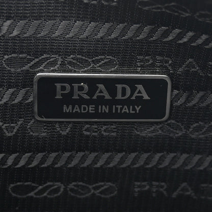 Prada Paillettes Sequin Mini Re-Edition 2000 Bag Black White 7 of 12