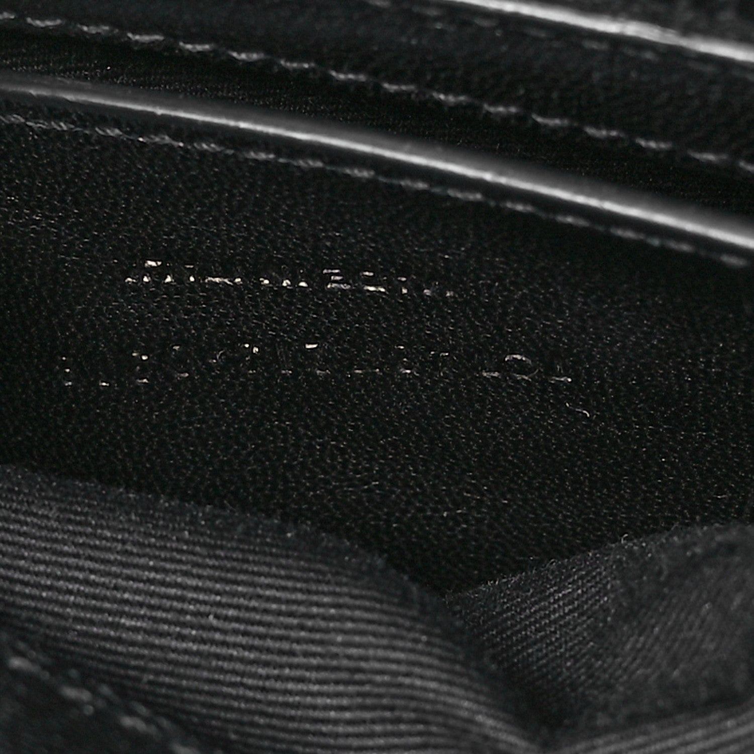 Saint Laurent Sheepskin Matelasse Chevron Monogram Monochrome Medium College Bag Black 7 of 7