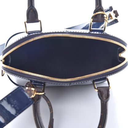 Louis Vuitton Patent Monogram Alma BB Marine 5 of 7