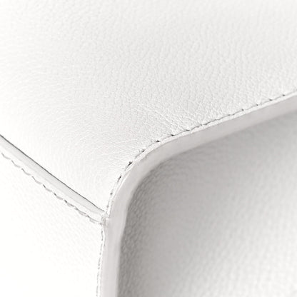 Louis Vuitton Soft Calfskin Mylockme Chain Bag BB White 11 of 16