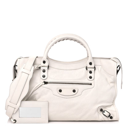 Balenciaga Agneau Classic Hardware City White 1 of 15