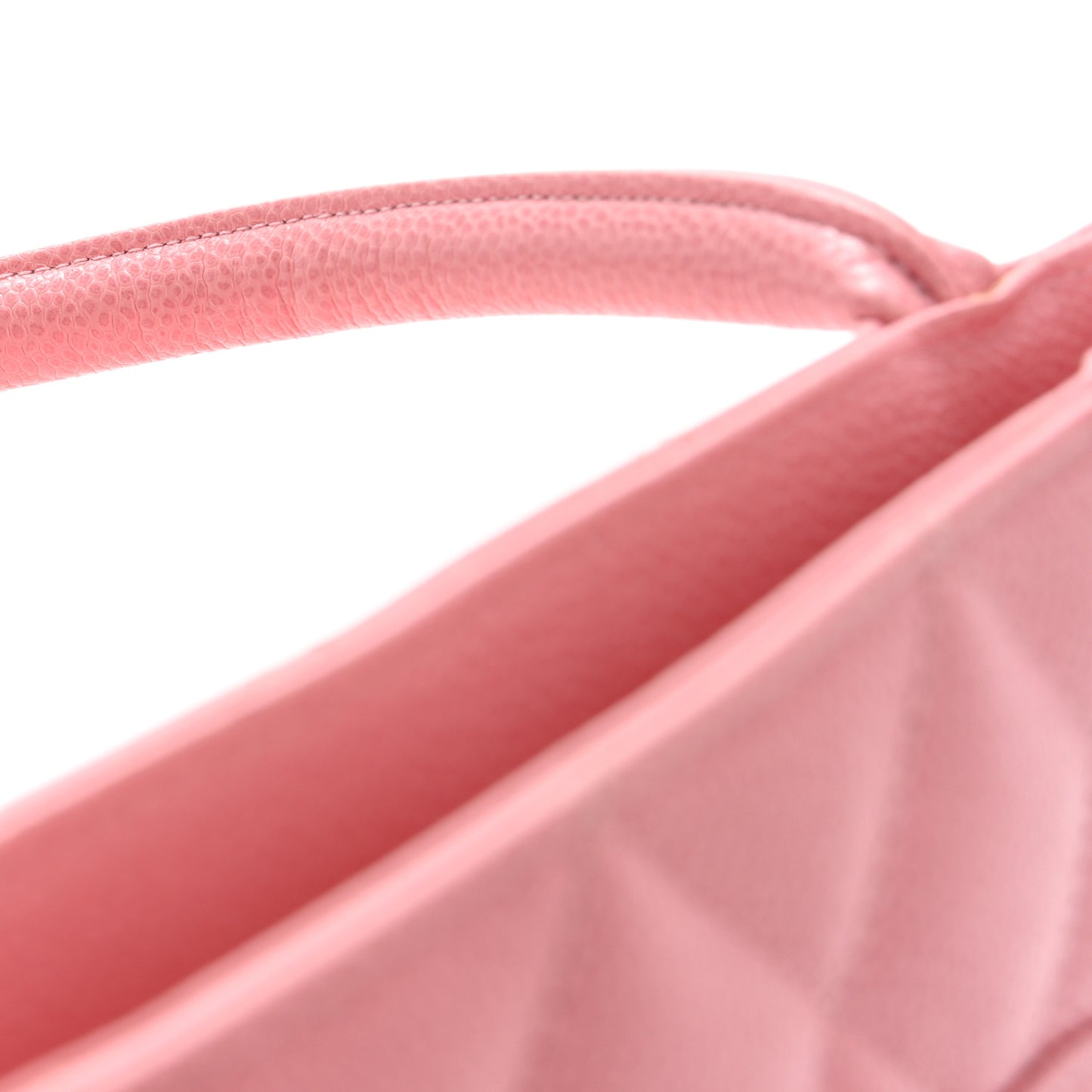 Caviar Medallion CC Tote Light Pink