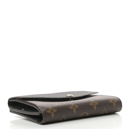 Louis Vuitton Monogram Pallas Compact Wallet Black 4 of 8