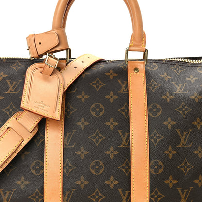 Louis Vuitton Monogram Keepall Bandouliere 45 7 of 9