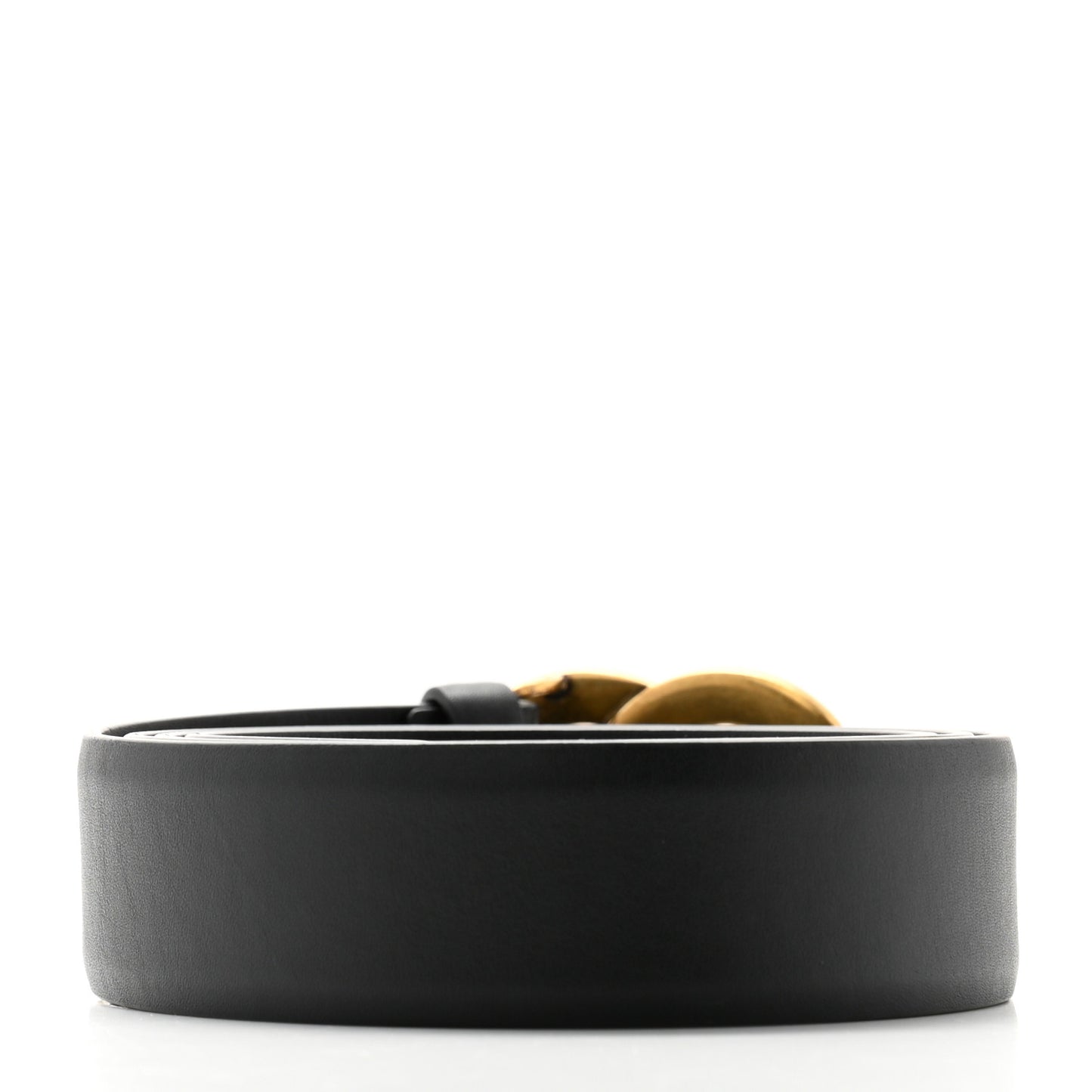 Calfskin Chain CC Belt 95 38 Black