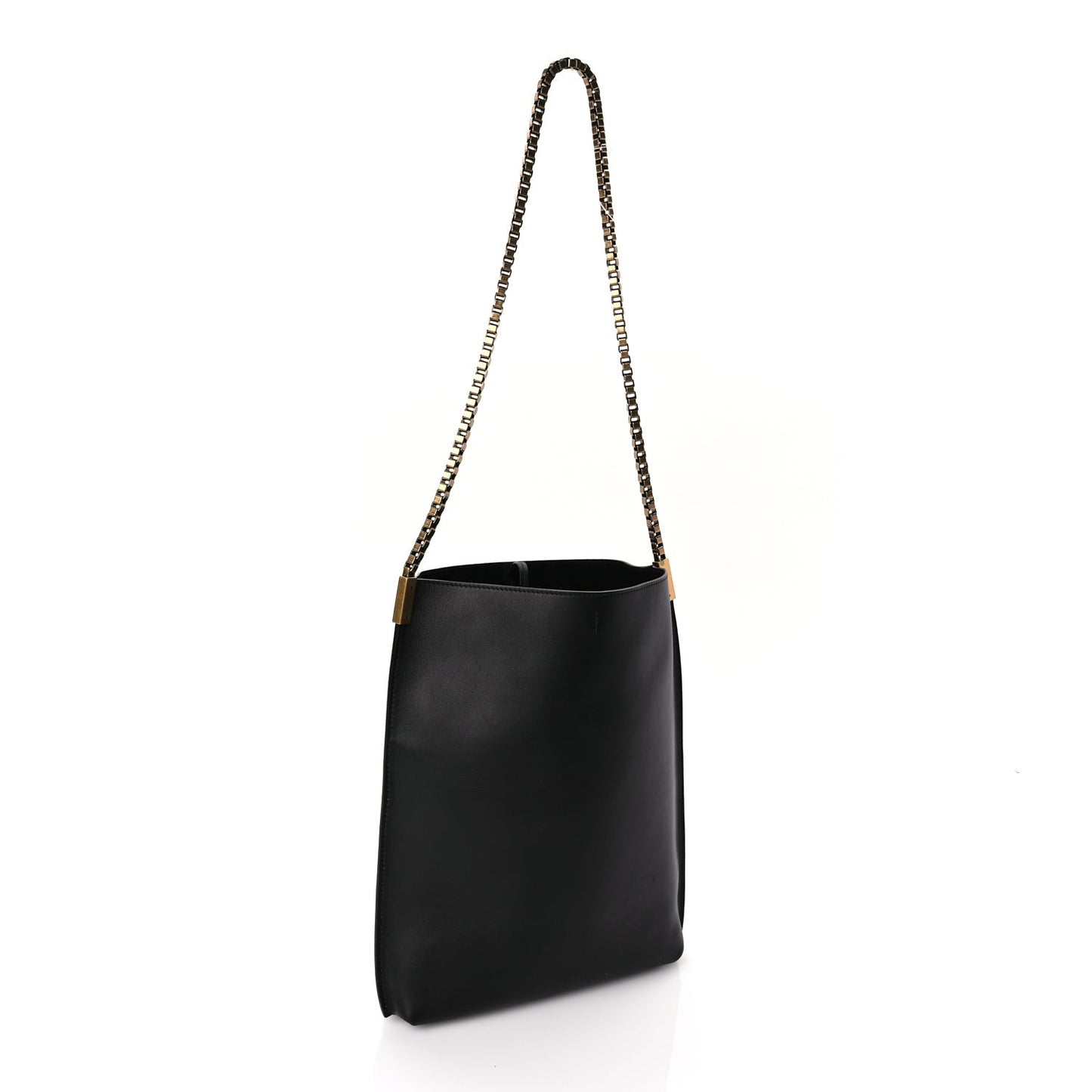 Smooth Calfskin Small Suzanne Hobo Black