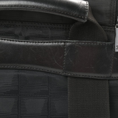 Chanel Nylon Travel Backpack Black 14 of 15
