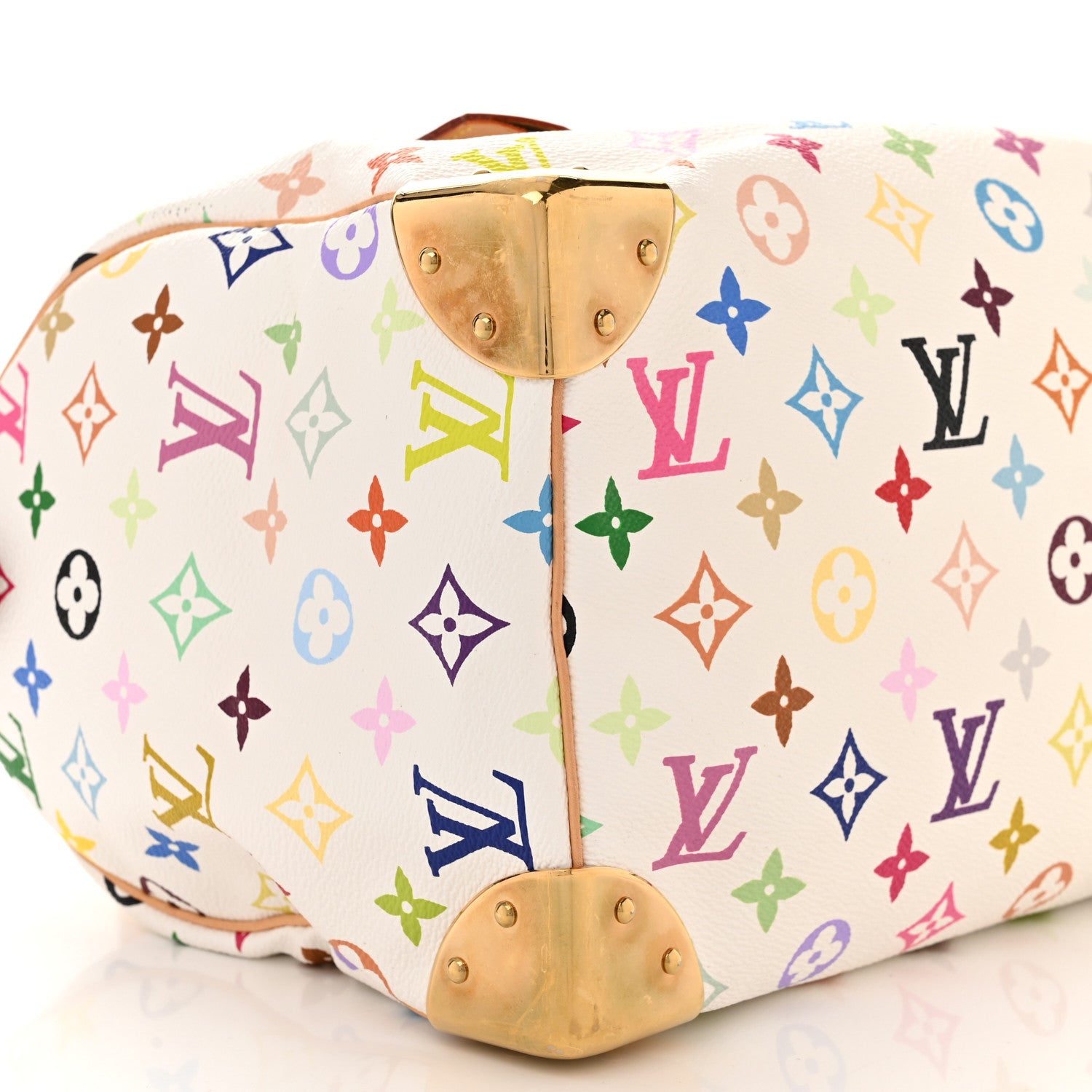 Louis Vuitton Monogram Multicolor Speedy 30 White 8 of 10