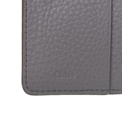 Chloe Grained Calfskin Marcie Square Wallet Cashmere Grey 7 of 12