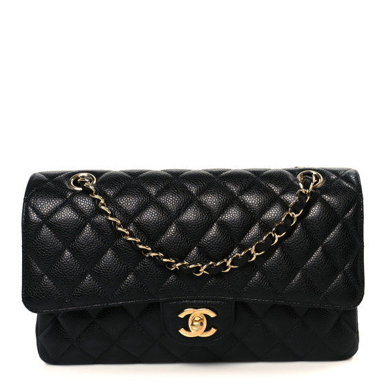 Chanel Caviar Quilted Medium Double Flap Black 1 of 1