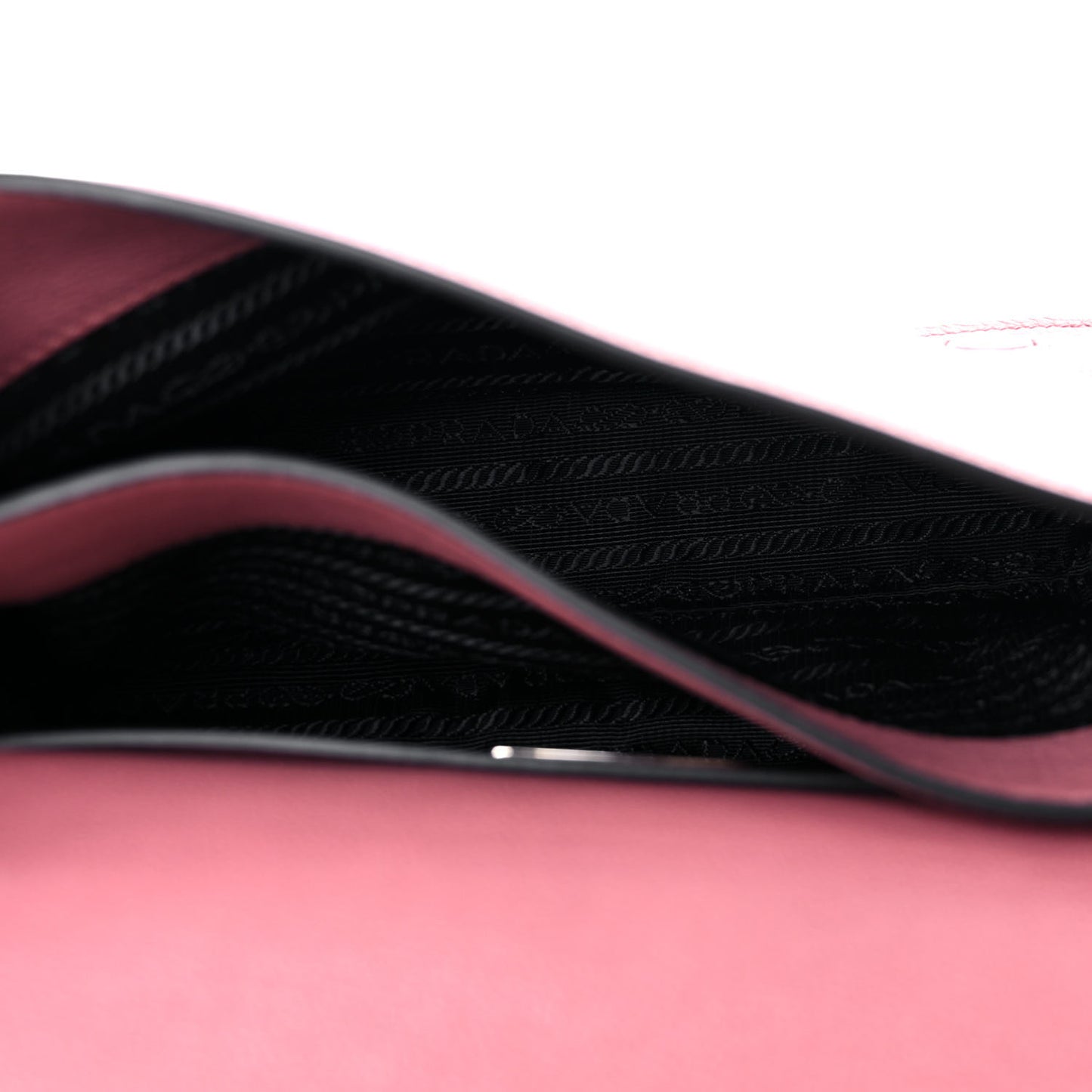 Glace Calf Shoulder Bag Pink