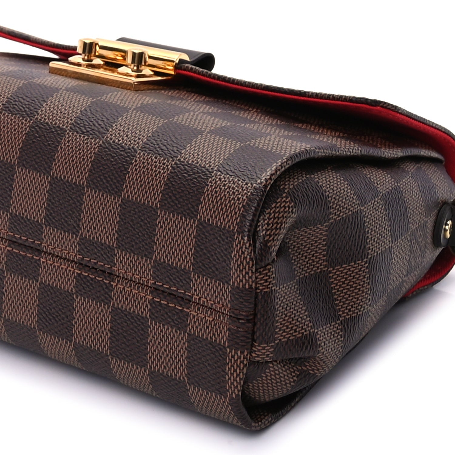 Louis Vuitton Damier Ebene Croisette Brown 8 of 8