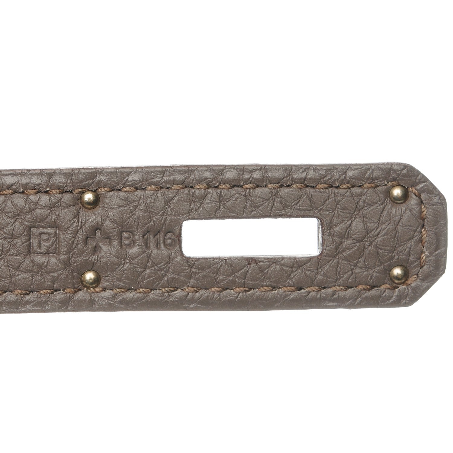 Hermes Togo Kelly Retourne 35 Etain 13 of 25